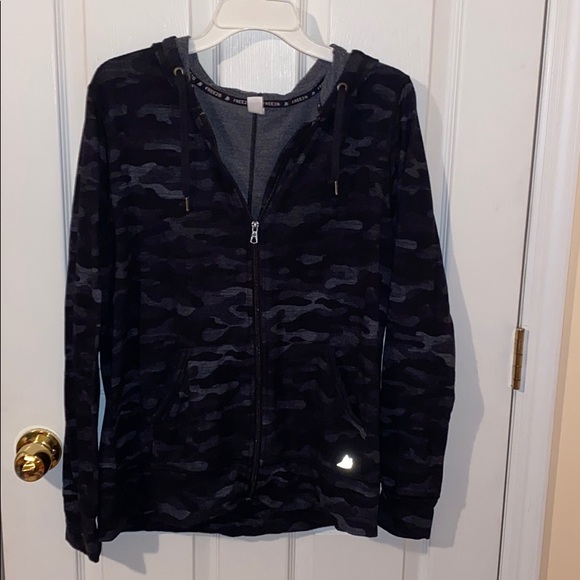 Grey & Black XXL Zip Up Hoodie - Picture 1 of 4